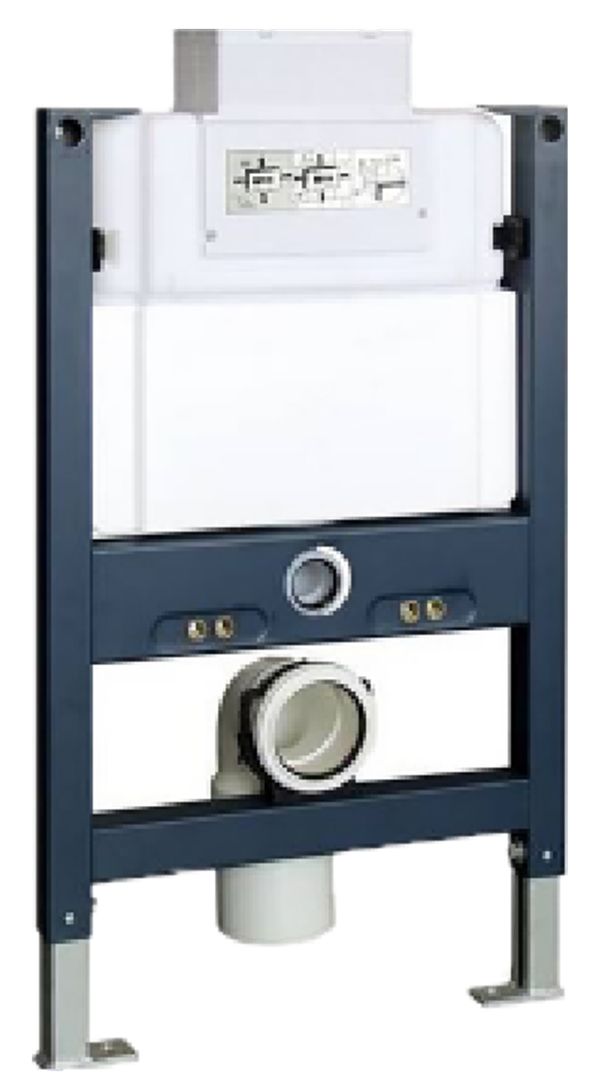 R&T G3005-F framed low-height in-wall cistern