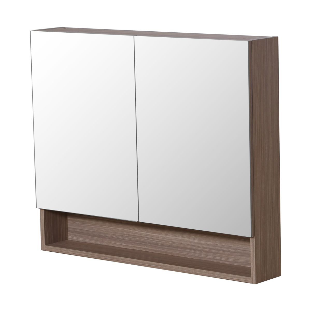 Stella oak shaving cabinet, 900mm
